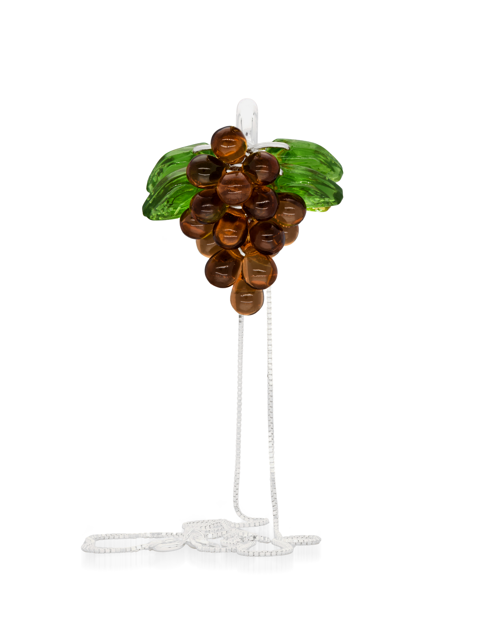 Choco Jelly Necklace in Silver