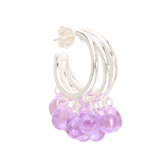 Amor Amor Earrings in Silver