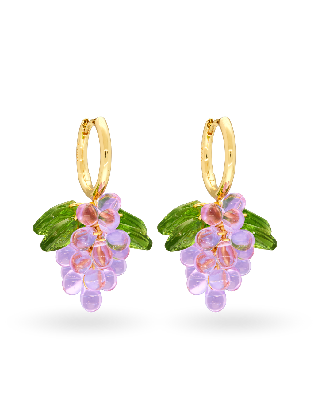 Lavender Jelly Earrings