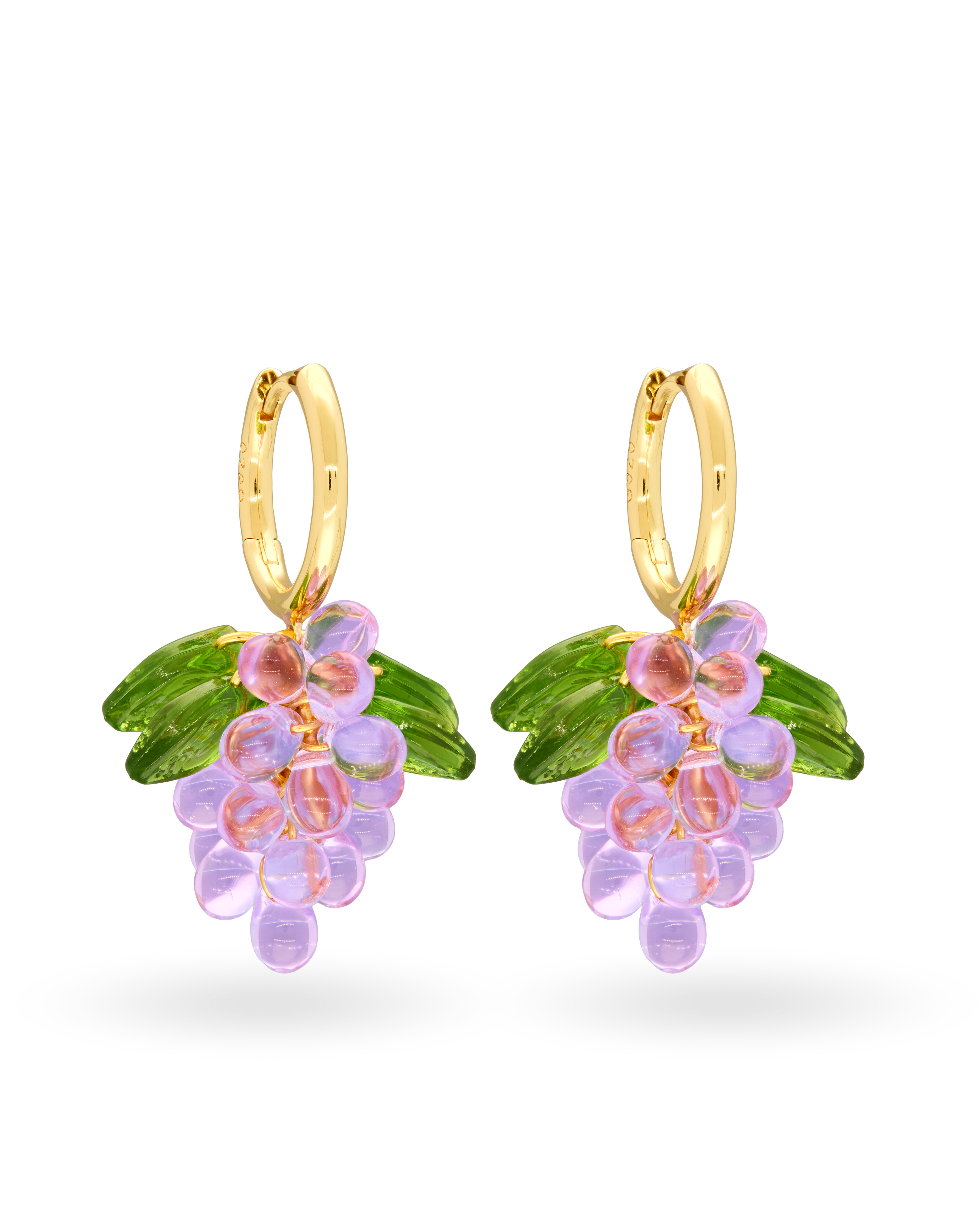 Lavender Jelly Earrings