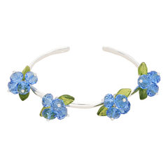 Blueberry Romance Bracelet in Silver