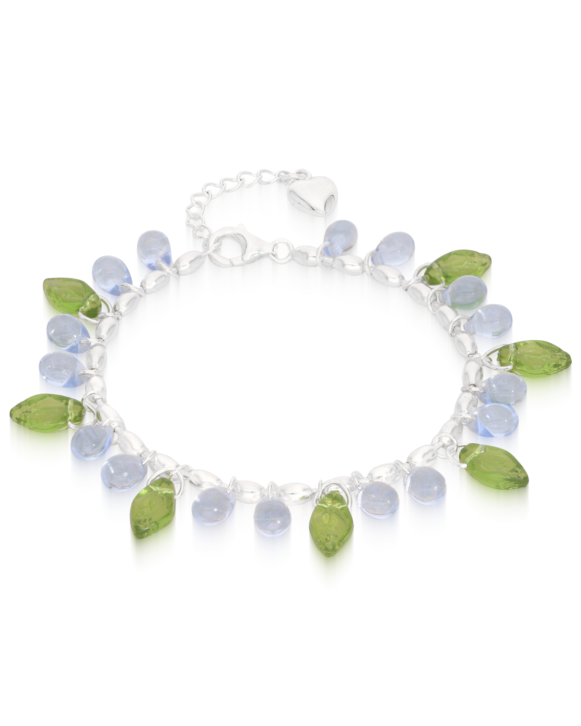 Blueberry Milk Bracelet in Silver