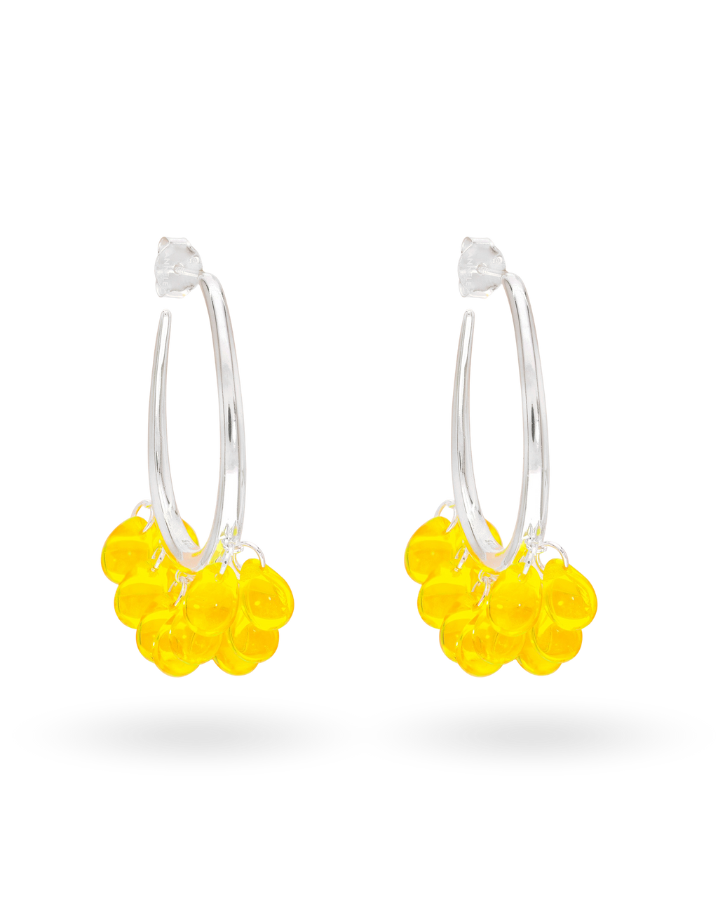 Banananess Earrings in Silver