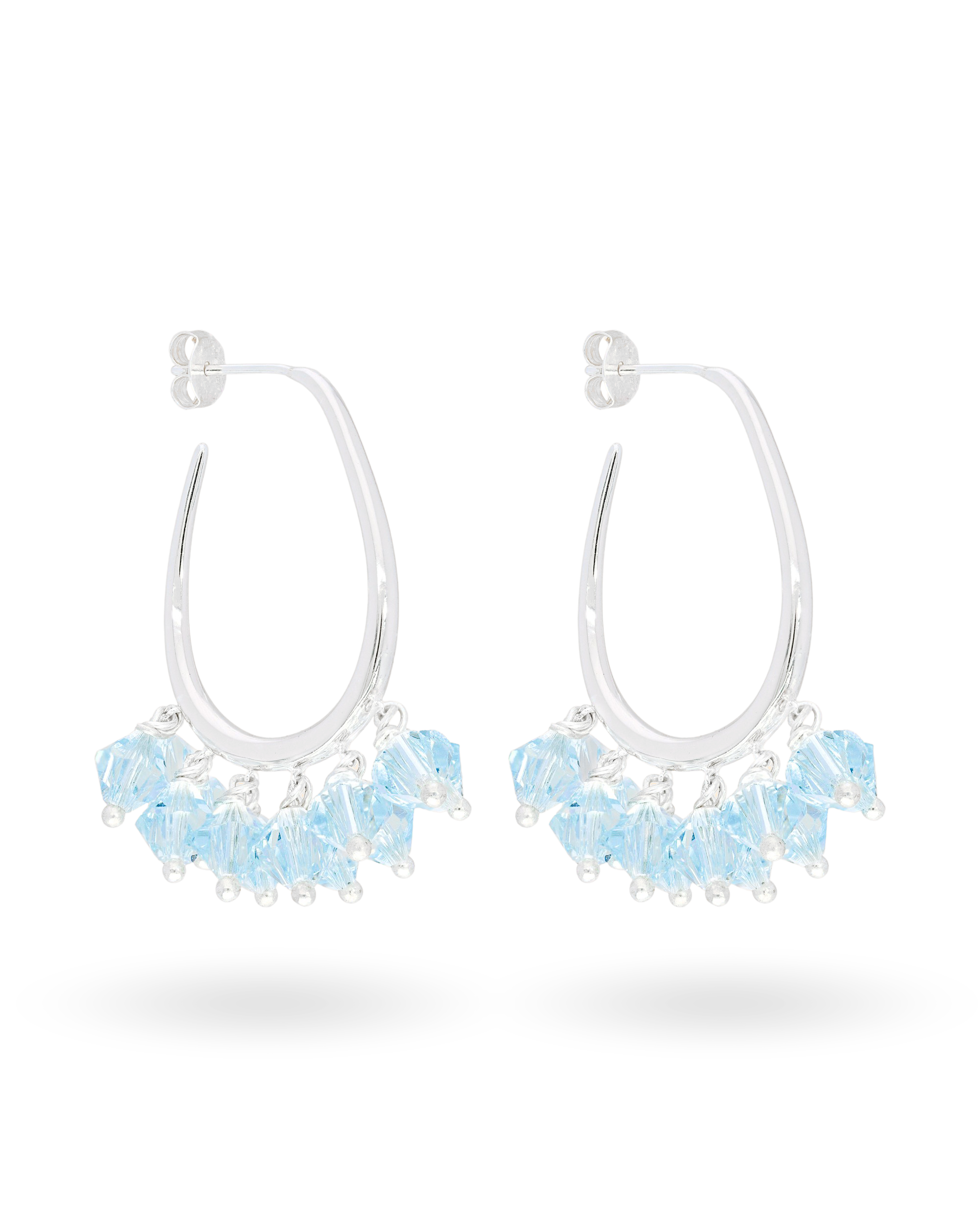 Cloud Couture Earrings in Silver