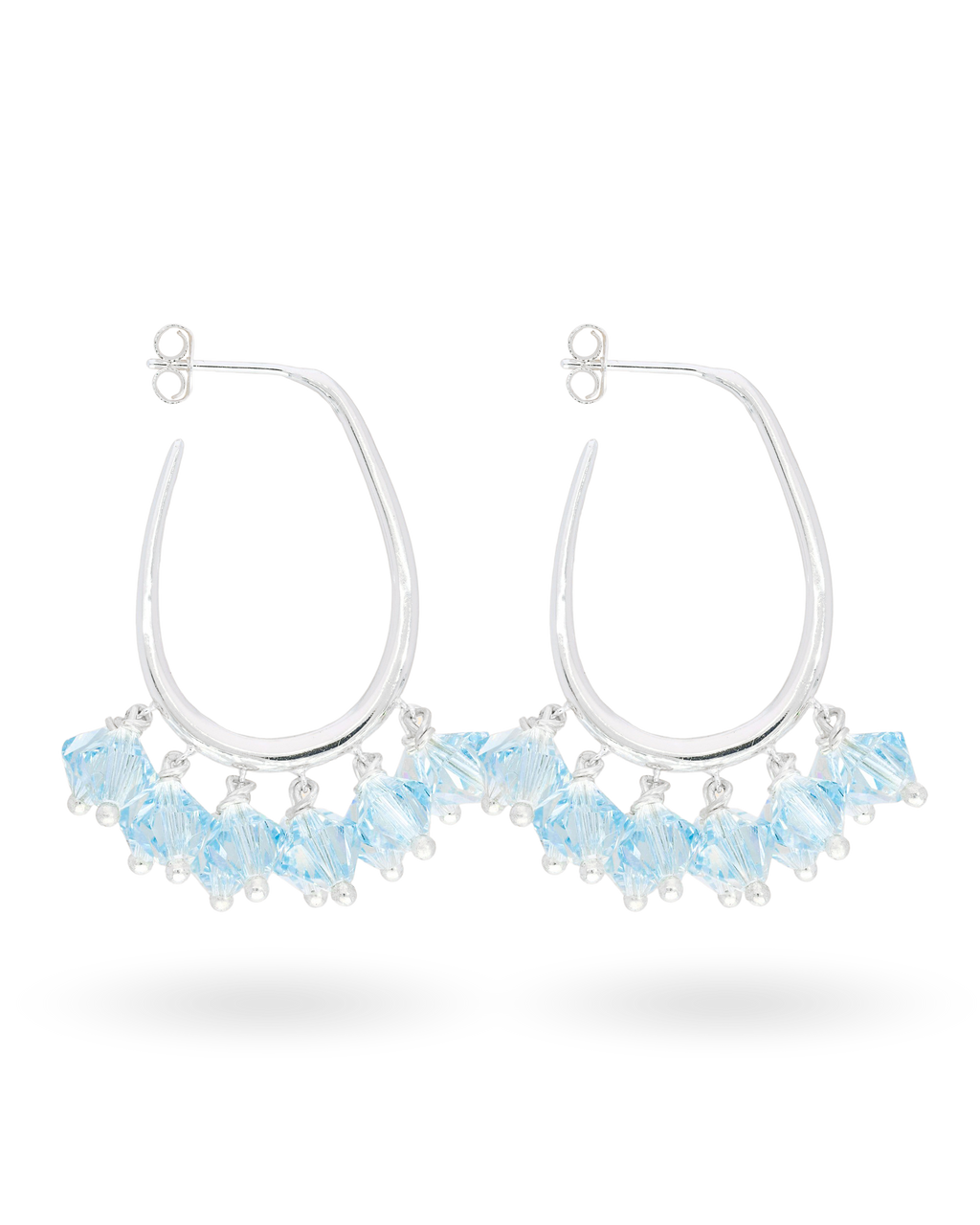 Cloud Couture Earrings in Silver