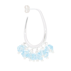 Cloud Couture Earrings in Silver