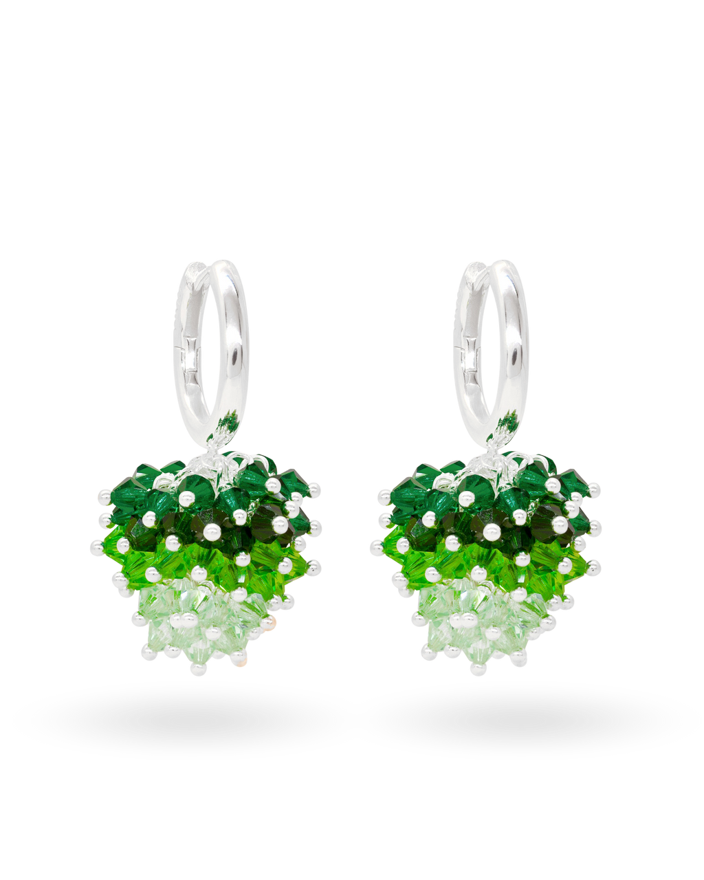 Forest Fairy Earrings in Silver