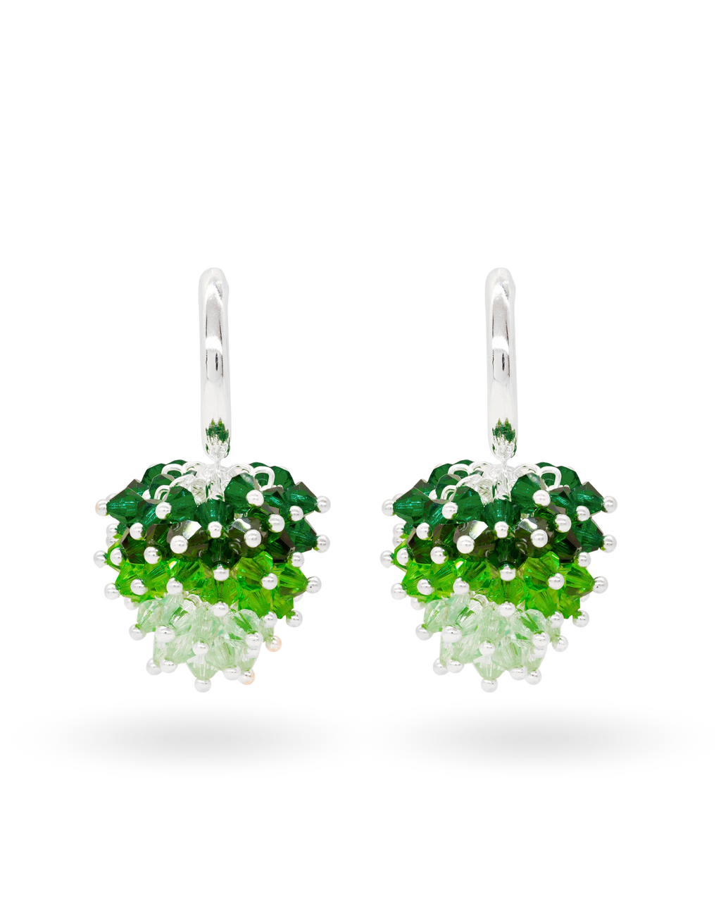 Forest Fairy Earrings in Silver