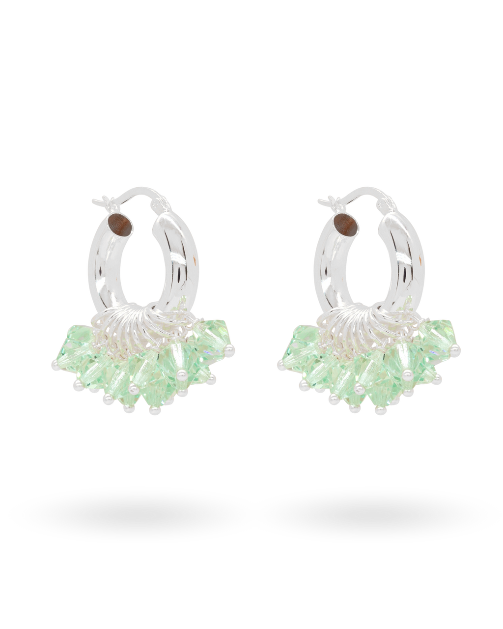 Garden Goddess Earrings in Silver