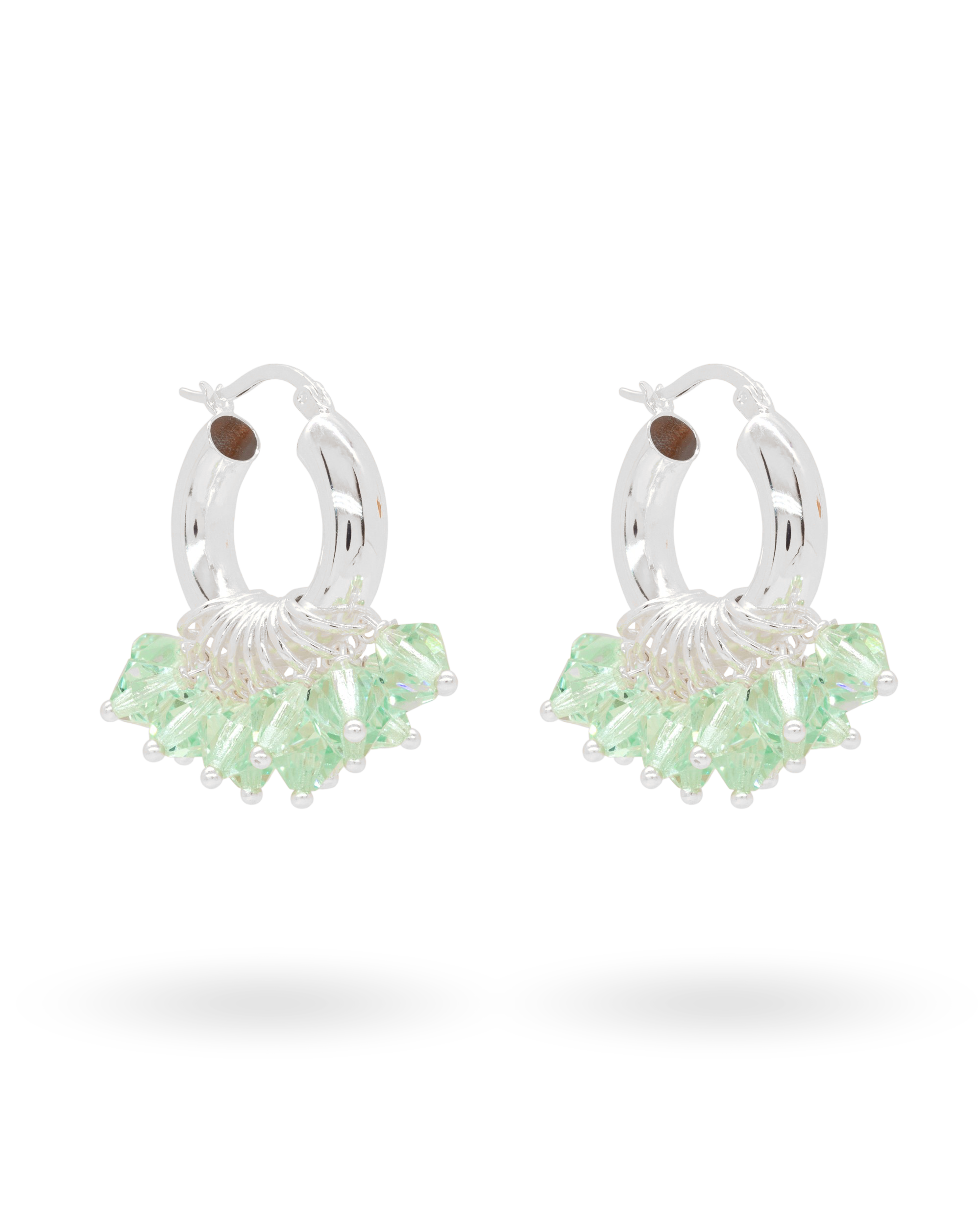 Garden Goddess Earrings in Silver