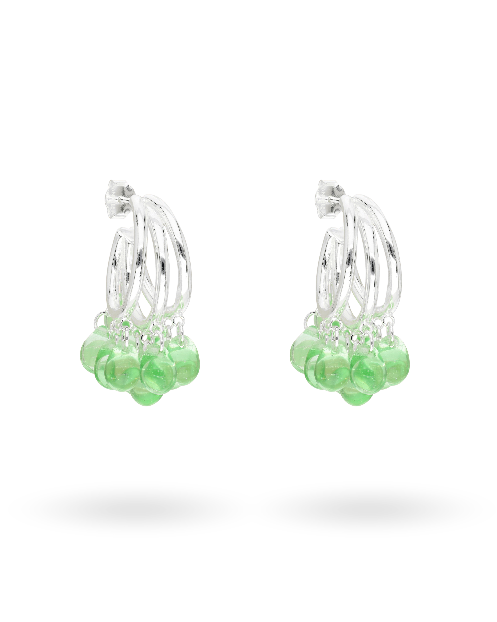 Hazy Dayz Earrings in Silver