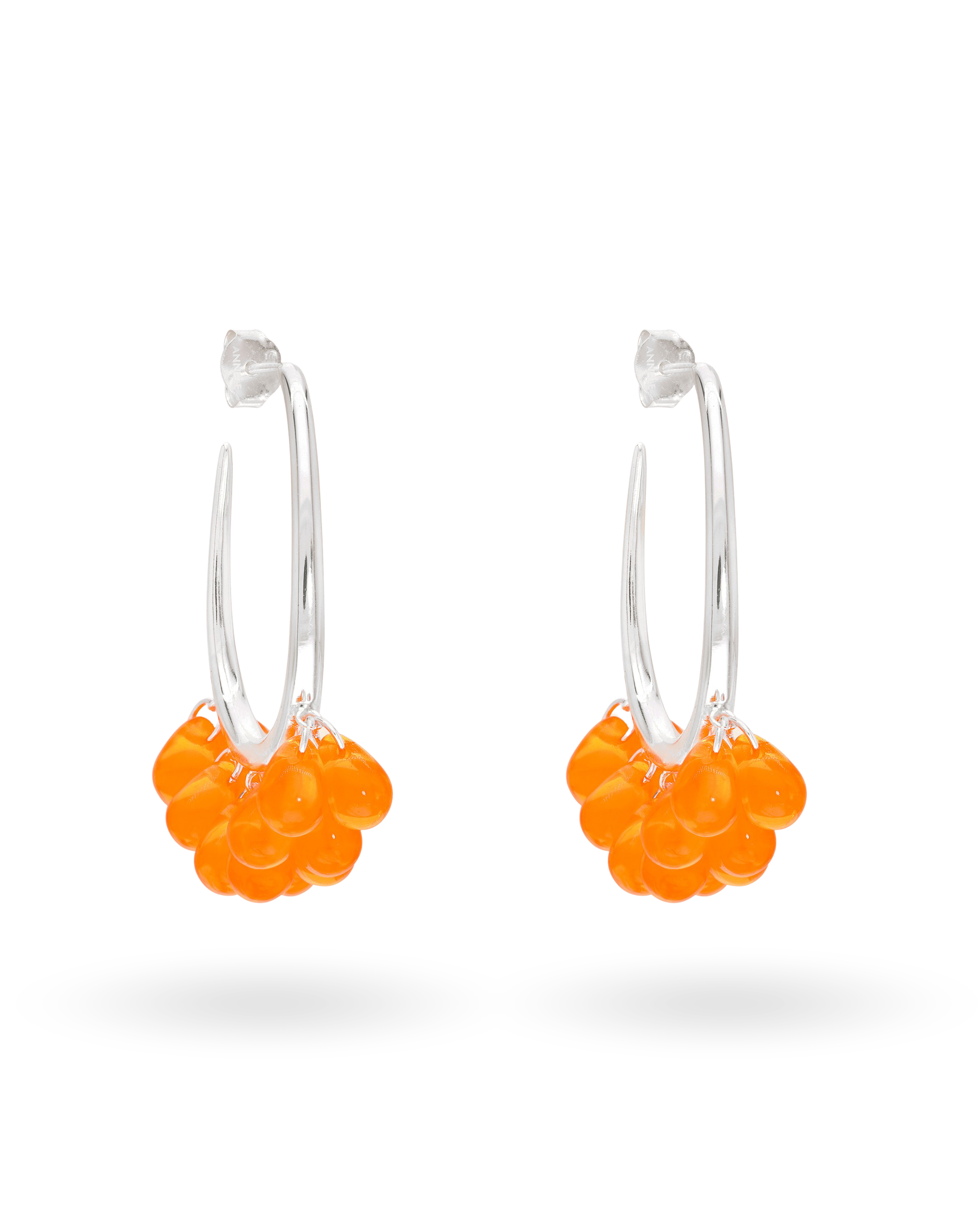Heatwaves Earrings in Silver