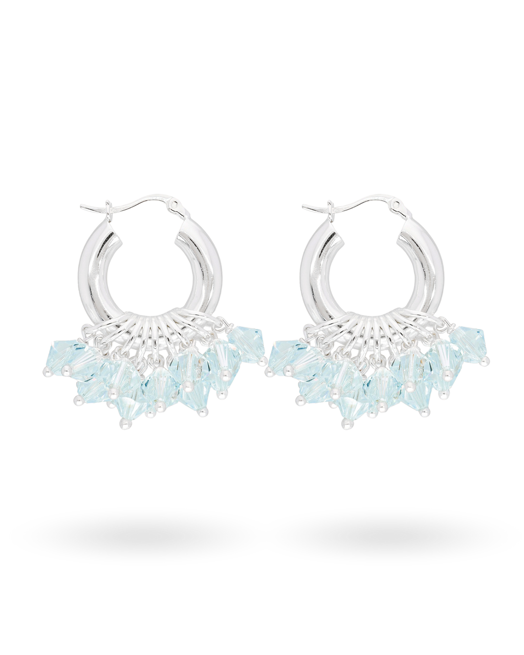 Ice Ice Baby Earrings in Silver