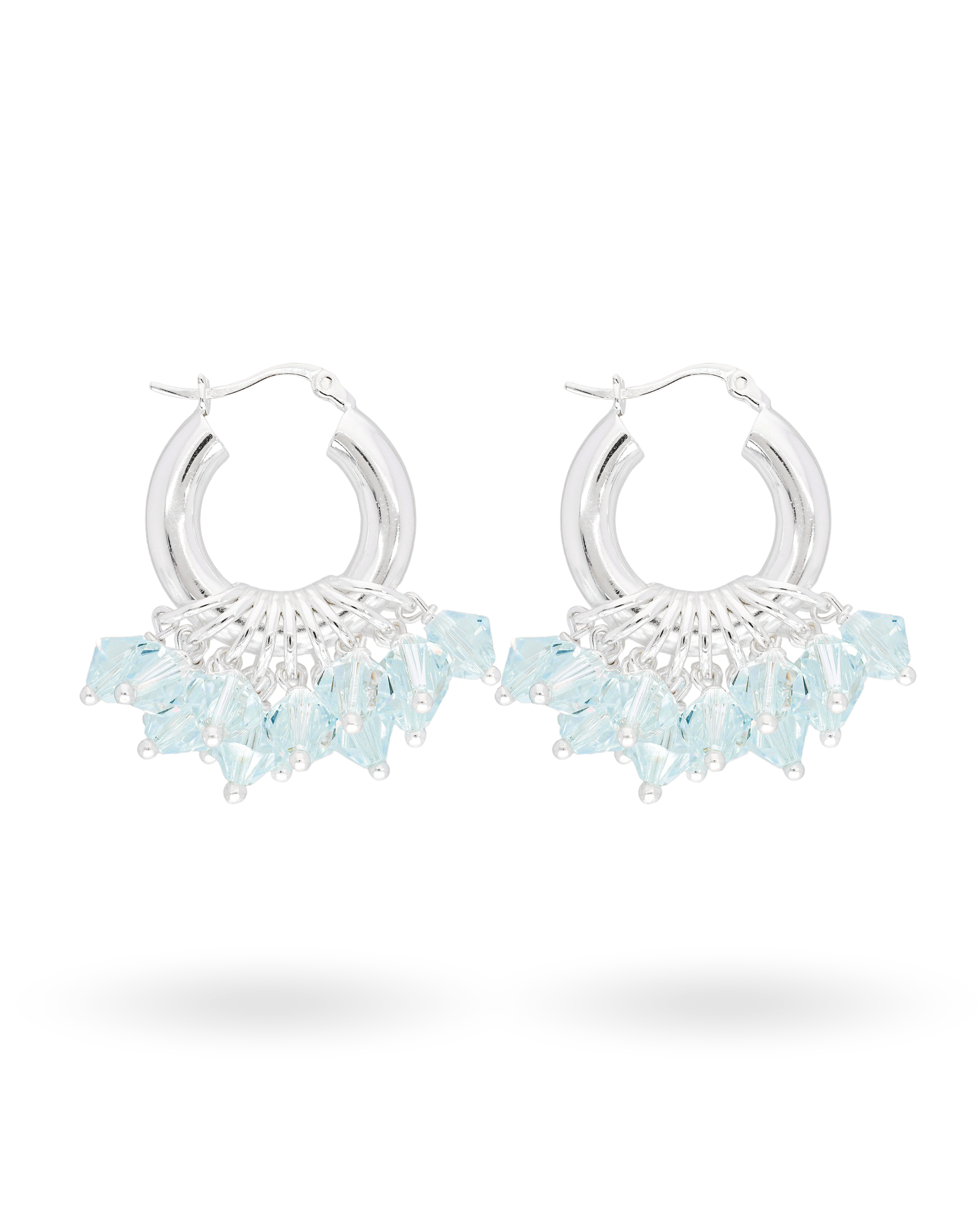 Ice Ice Baby Earrings in Silver