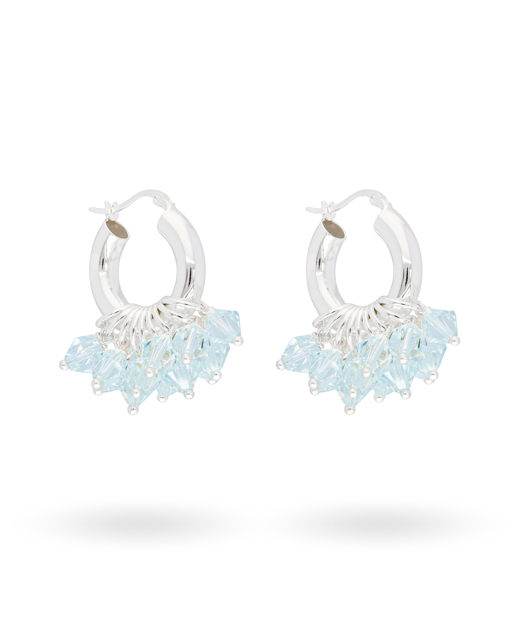 Ice Ice Baby Earrings in Silver