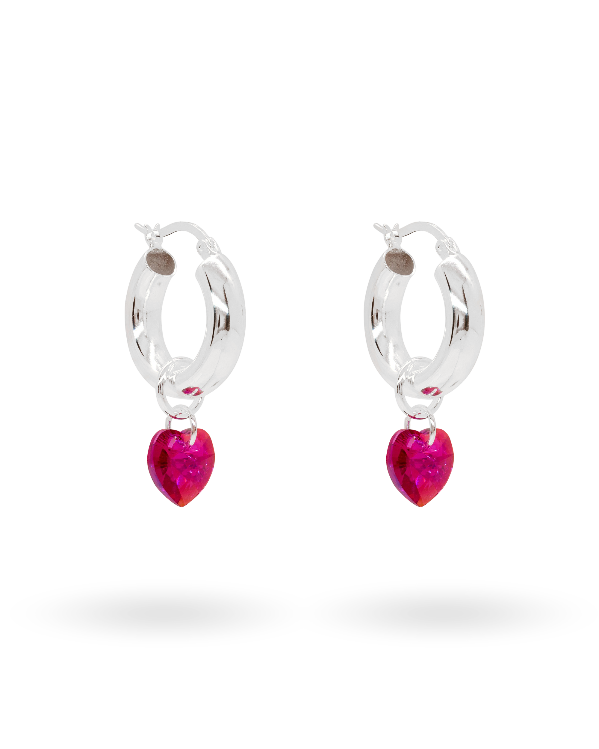 Lonely Hearts Club No. 2 Earrings in Silver