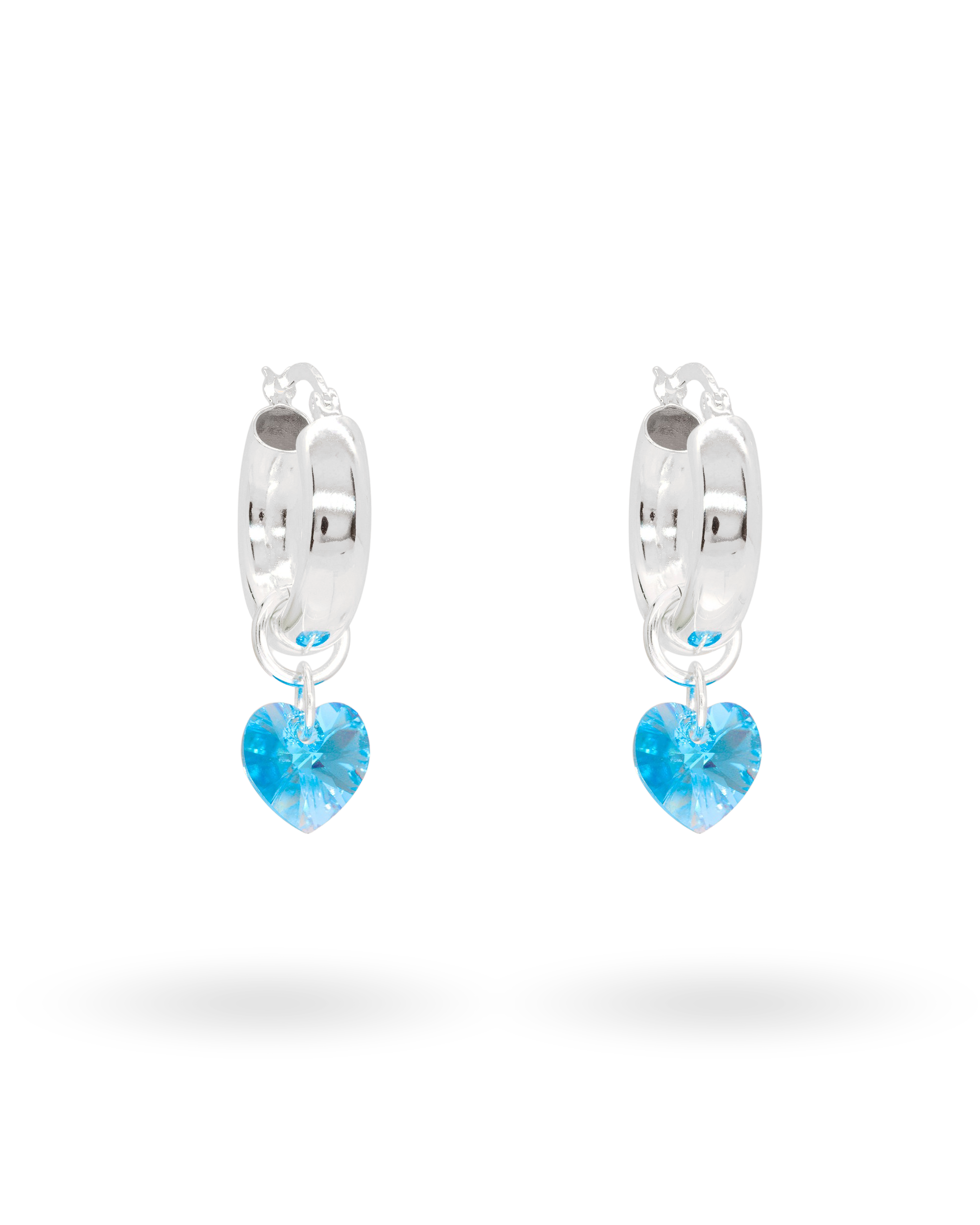 Lonely Hearts Club No. 4 Earrings in Silver