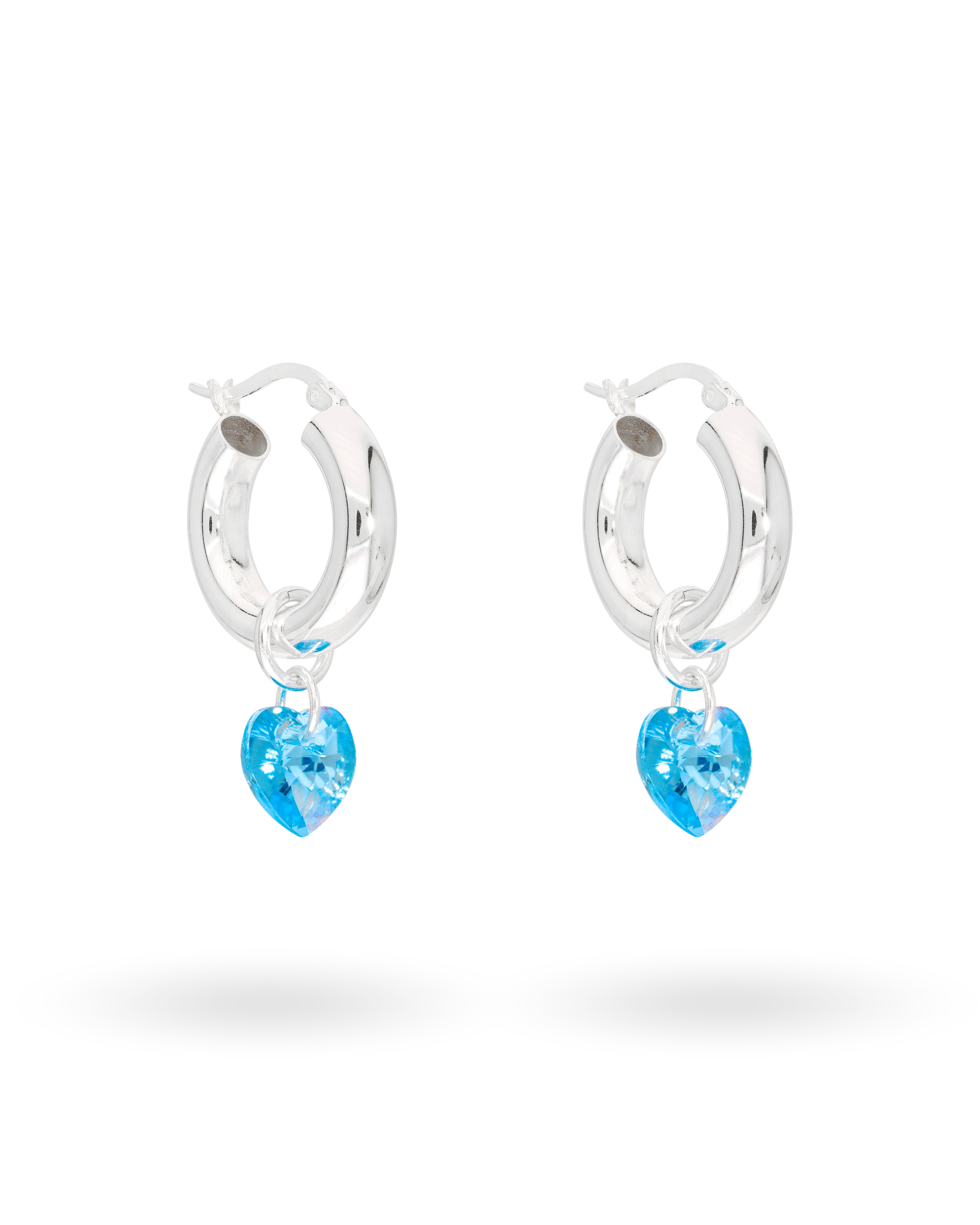 Lonely Hearts Club No. 4 Earrings in Silver