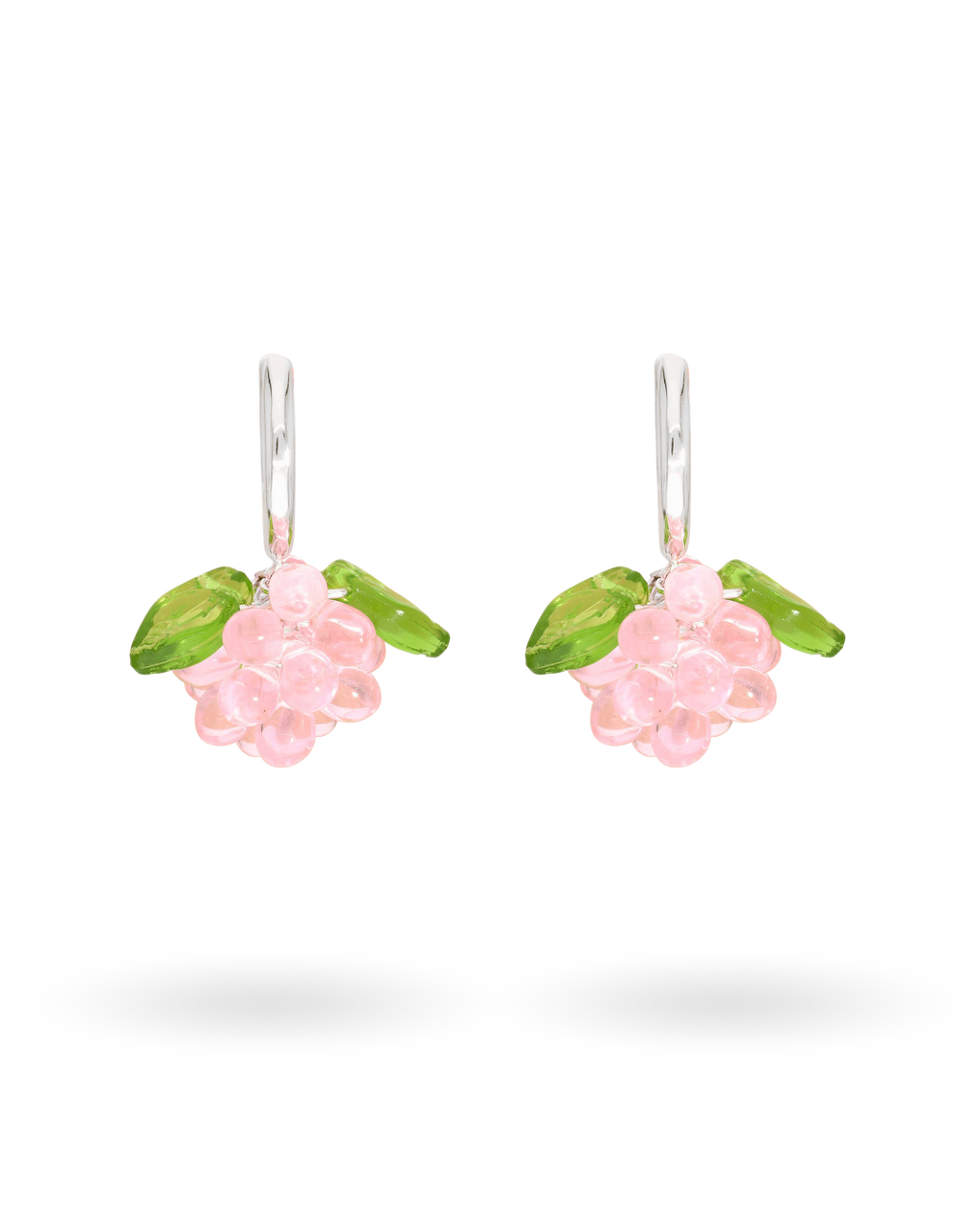 Mini Cupcake Jam Earrings in Silver
