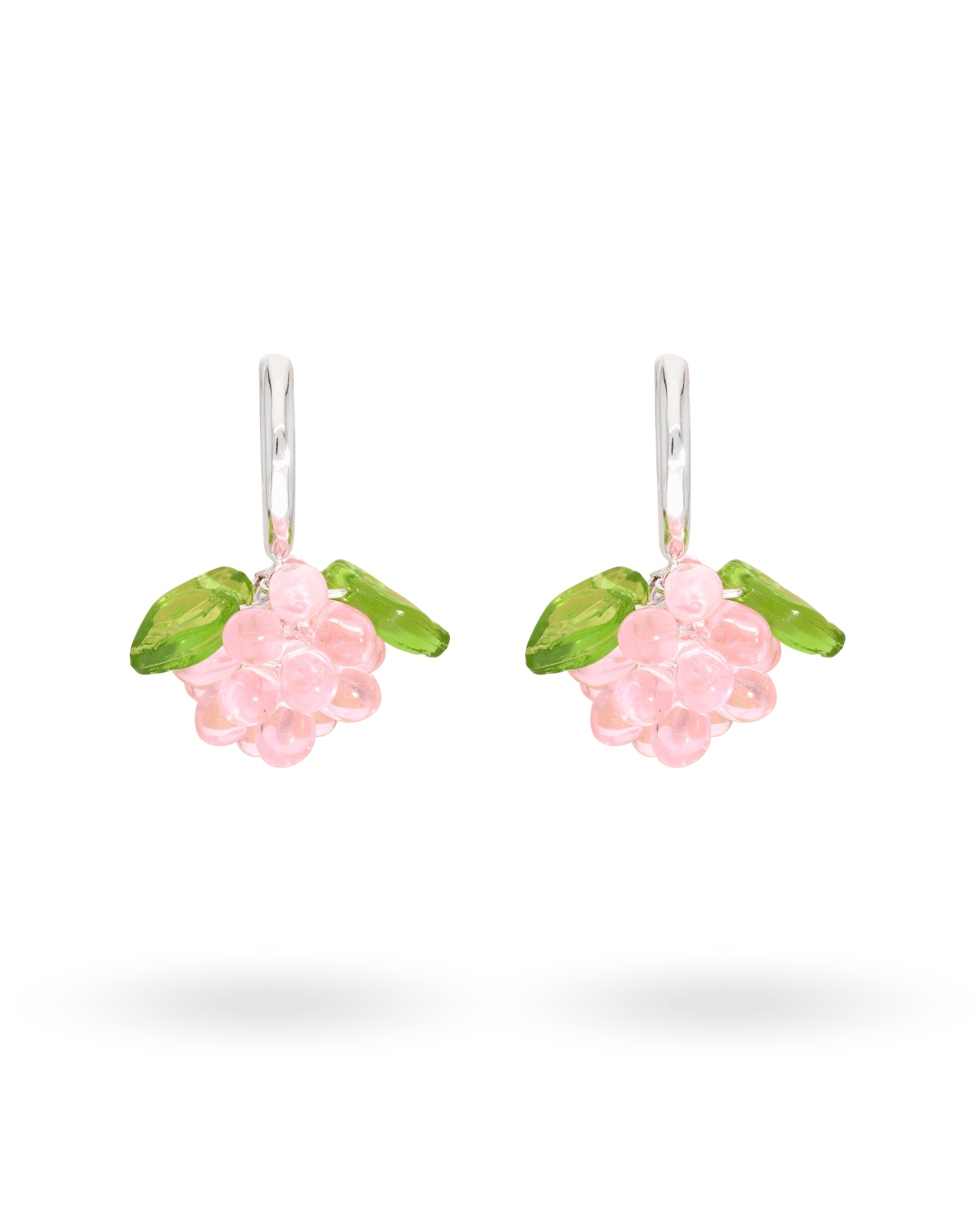 Mini Cupcake Jam Earrings in Silver