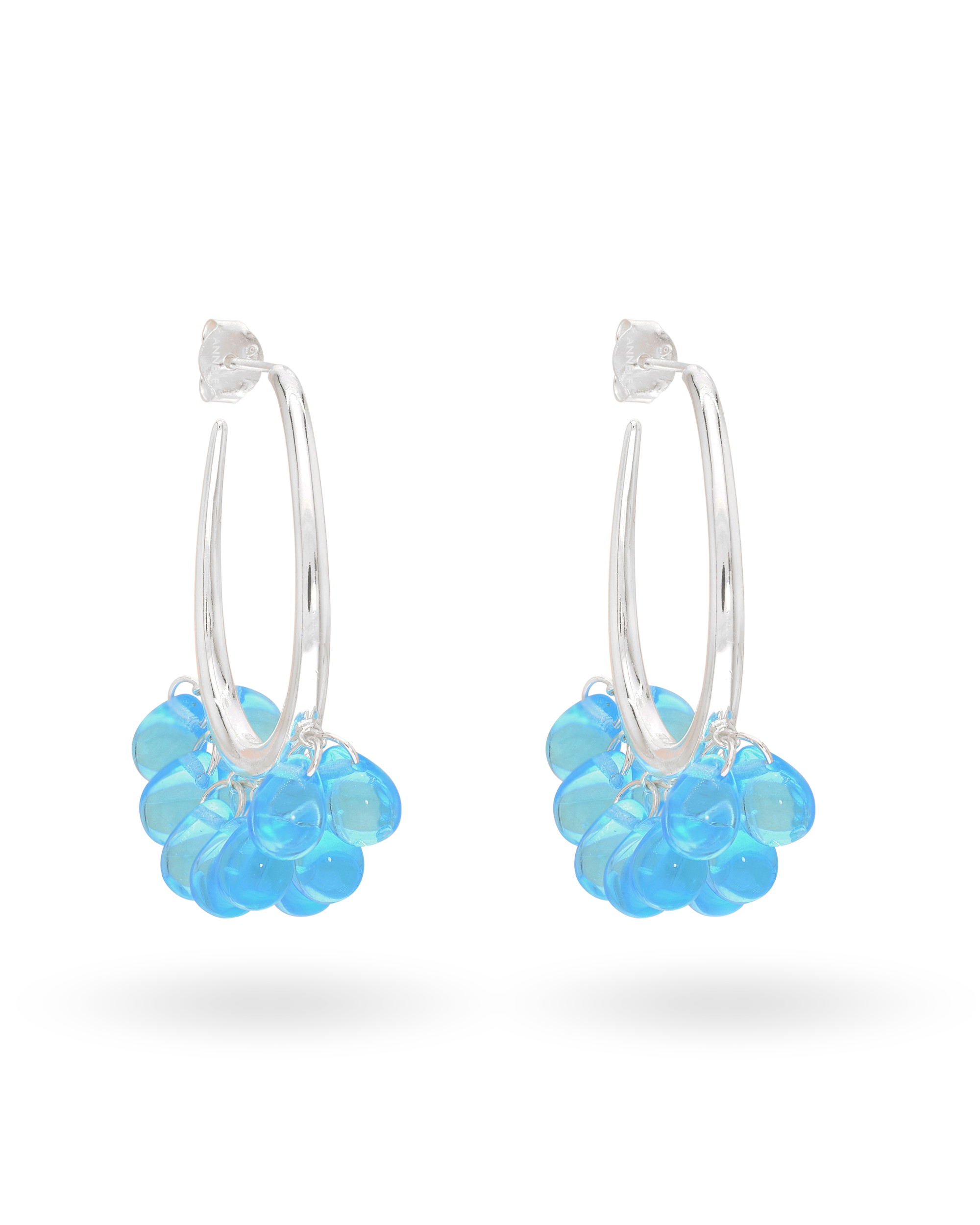 Surf's Up Earrings in Silver