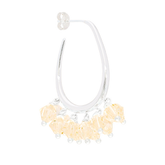 Vanilla Whip Earrings in Silver