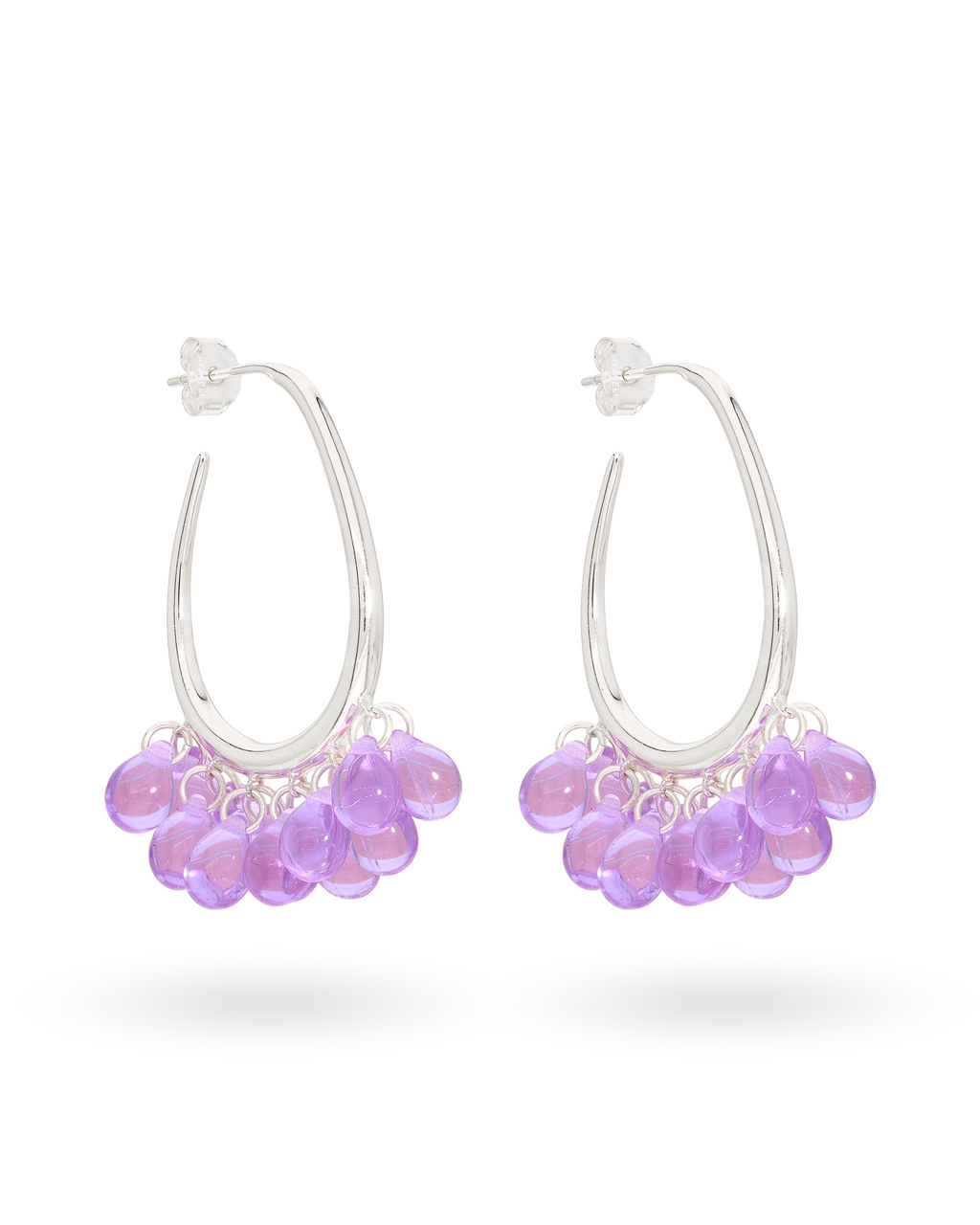Whim Wham Earrings in Silver