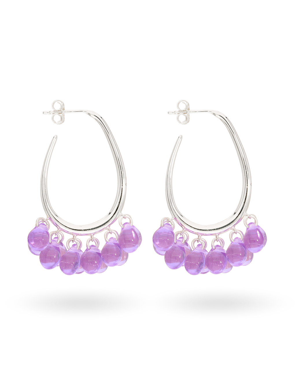 Whim Wham Earrings in Silver