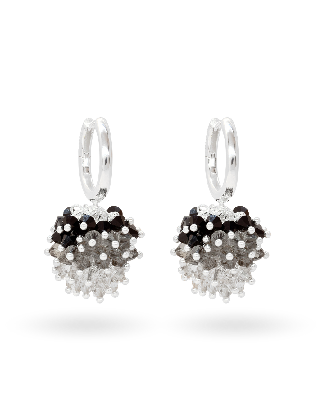 Wonder Thunder Earrings in Silver