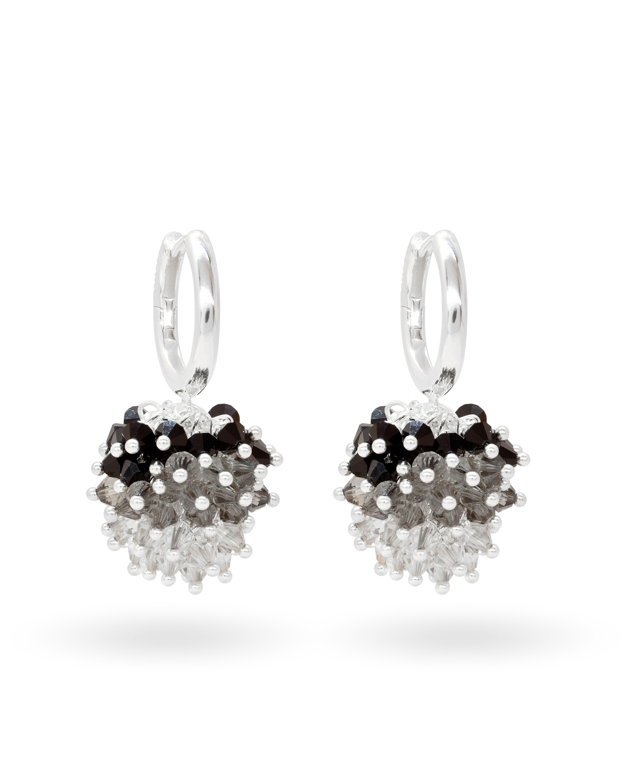 Wonder Thunder Earrings in Silver