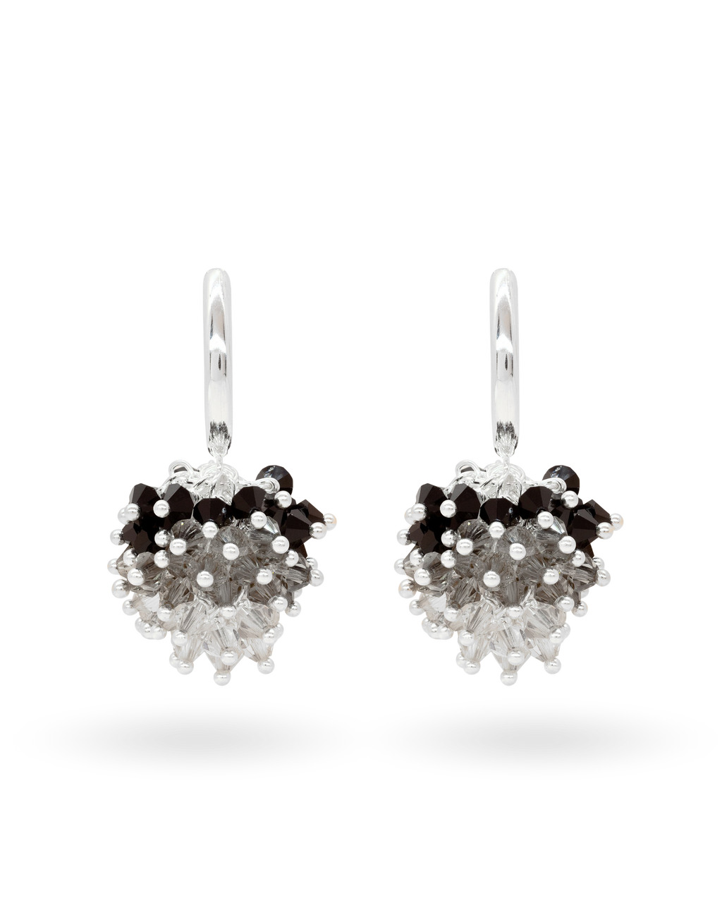 Wonder Thunder Earrings in Silver