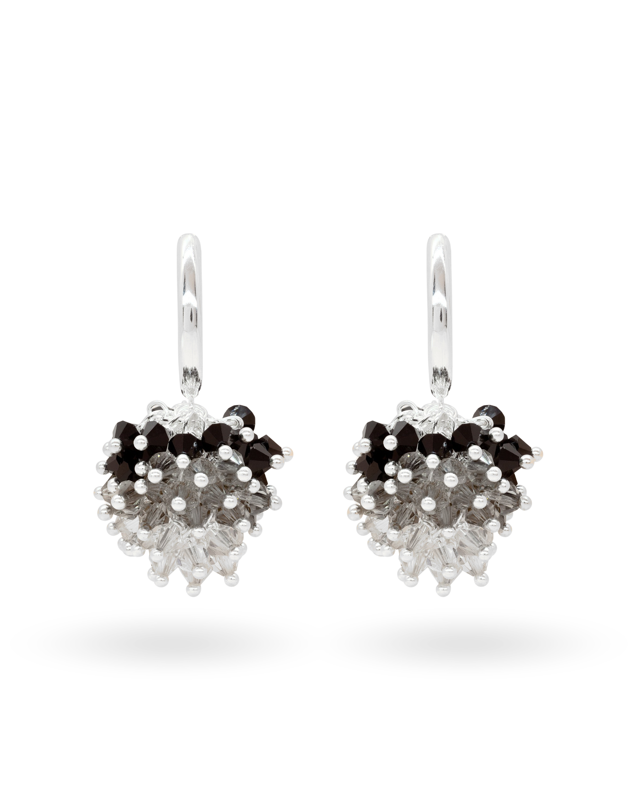 Wonder Thunder Earrings in Silver
