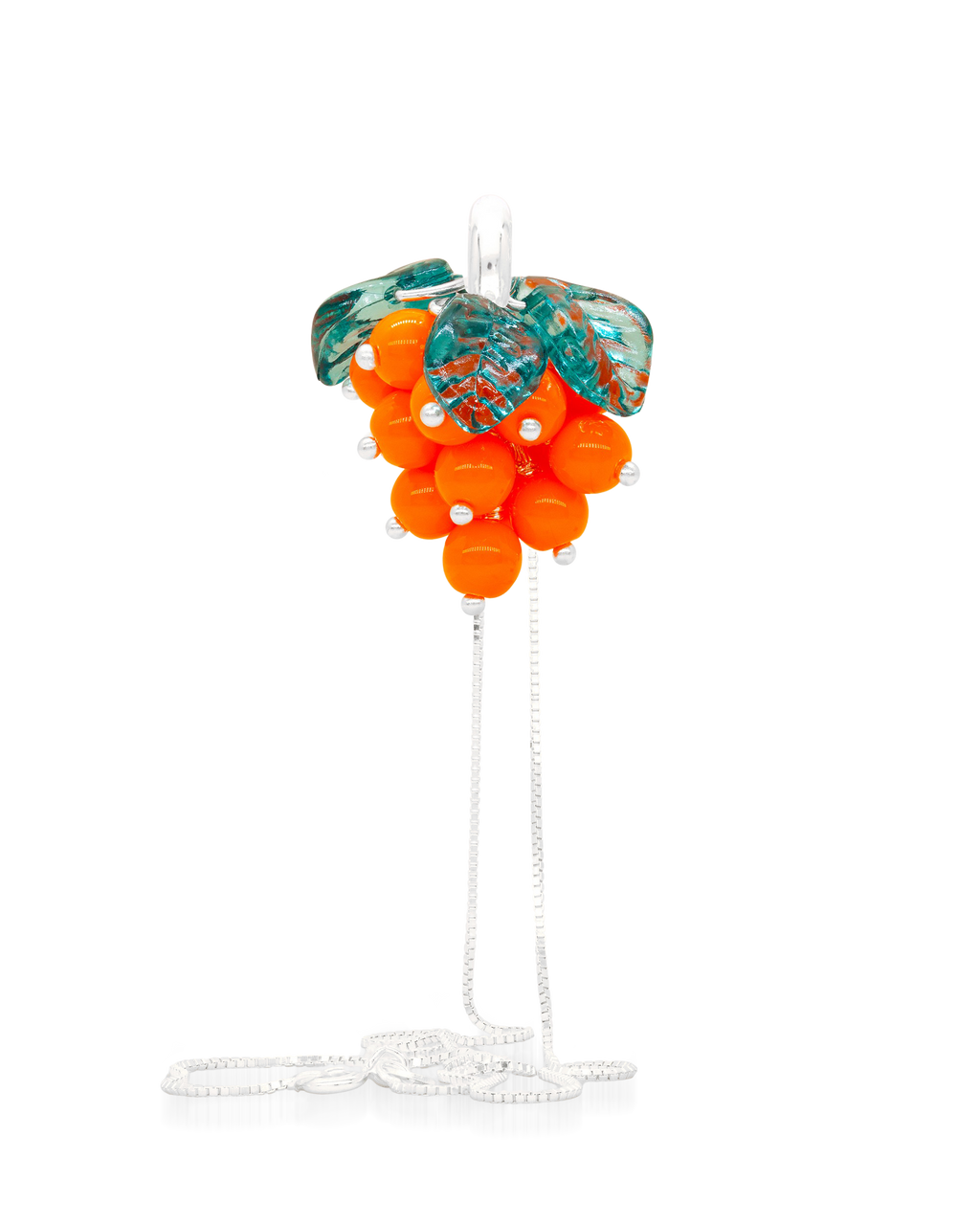 Cloudberry Cute Necklace in Silver
