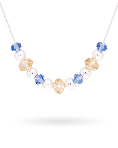 Moondust Necklace in Silver