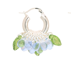 Mini Baby Bubbles Earrings in Silver
