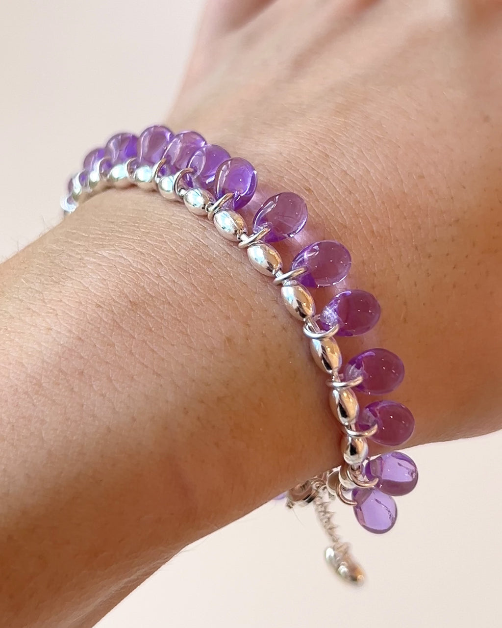 Glazed Donuts Bracelet in Silver