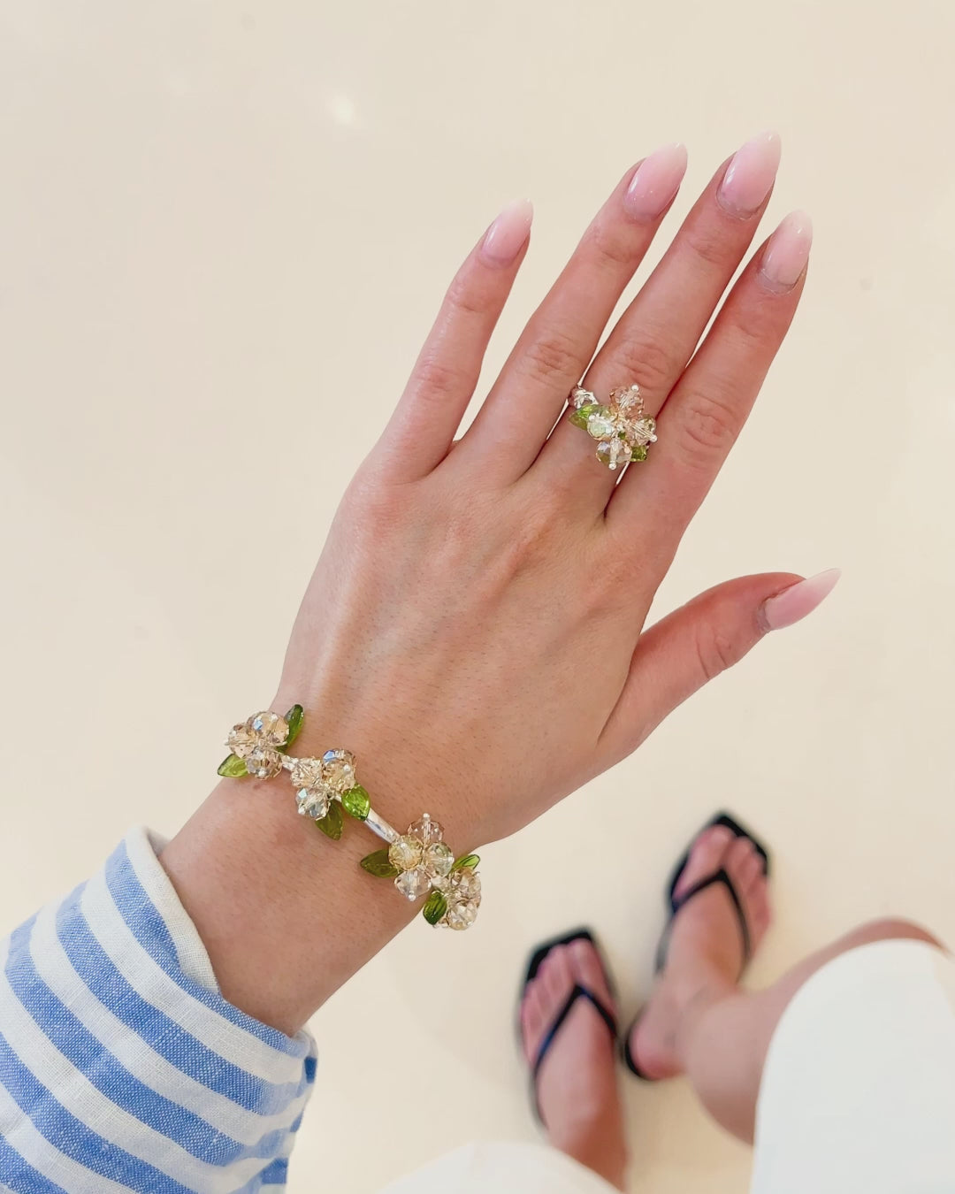 Vanilla Romance Ring in Silver