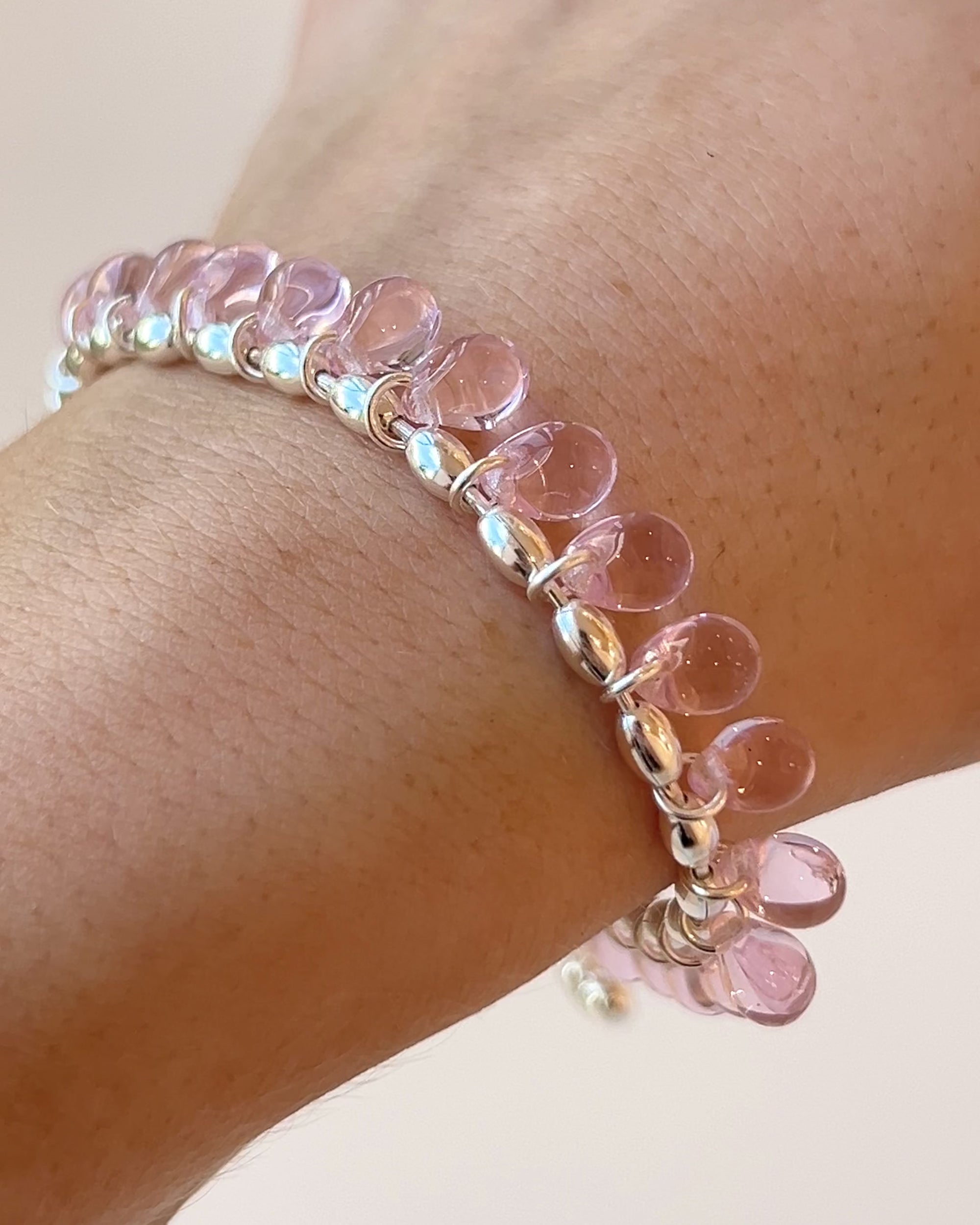 Cherry Jam Jam Bracelet in Silver