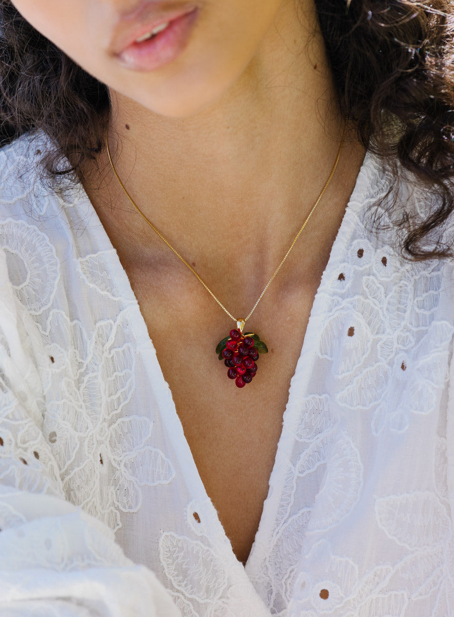 Candy Currant Jelly Necklace