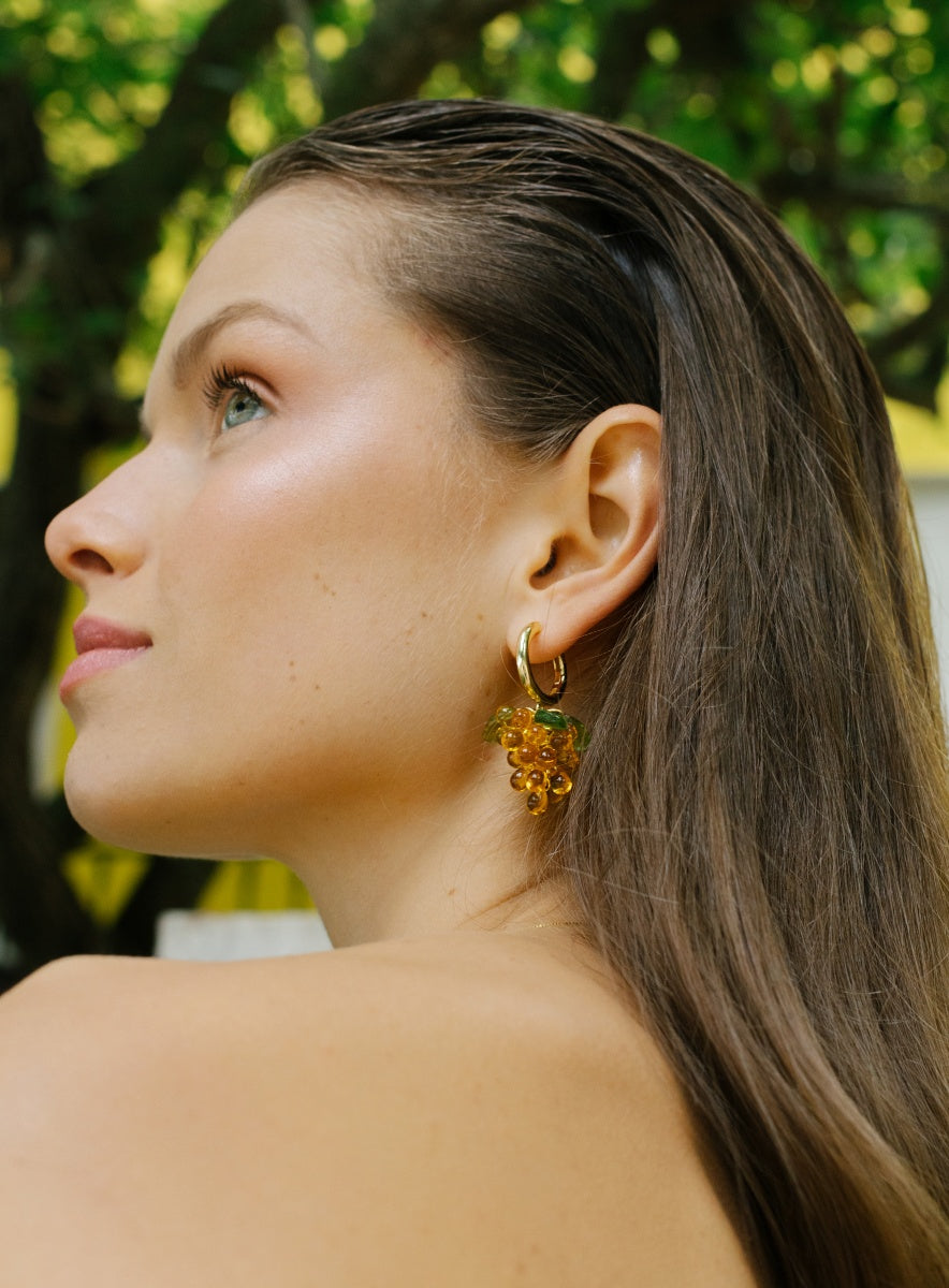 Apricot Jelly Earrings