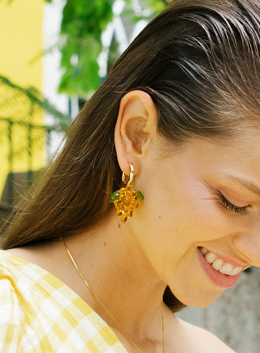 Apricot Jelly Earrings